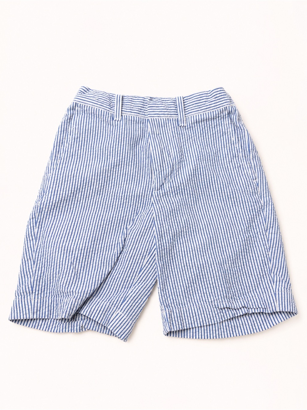 Crewcuts Blue & White Pinstripe Kids Shorts